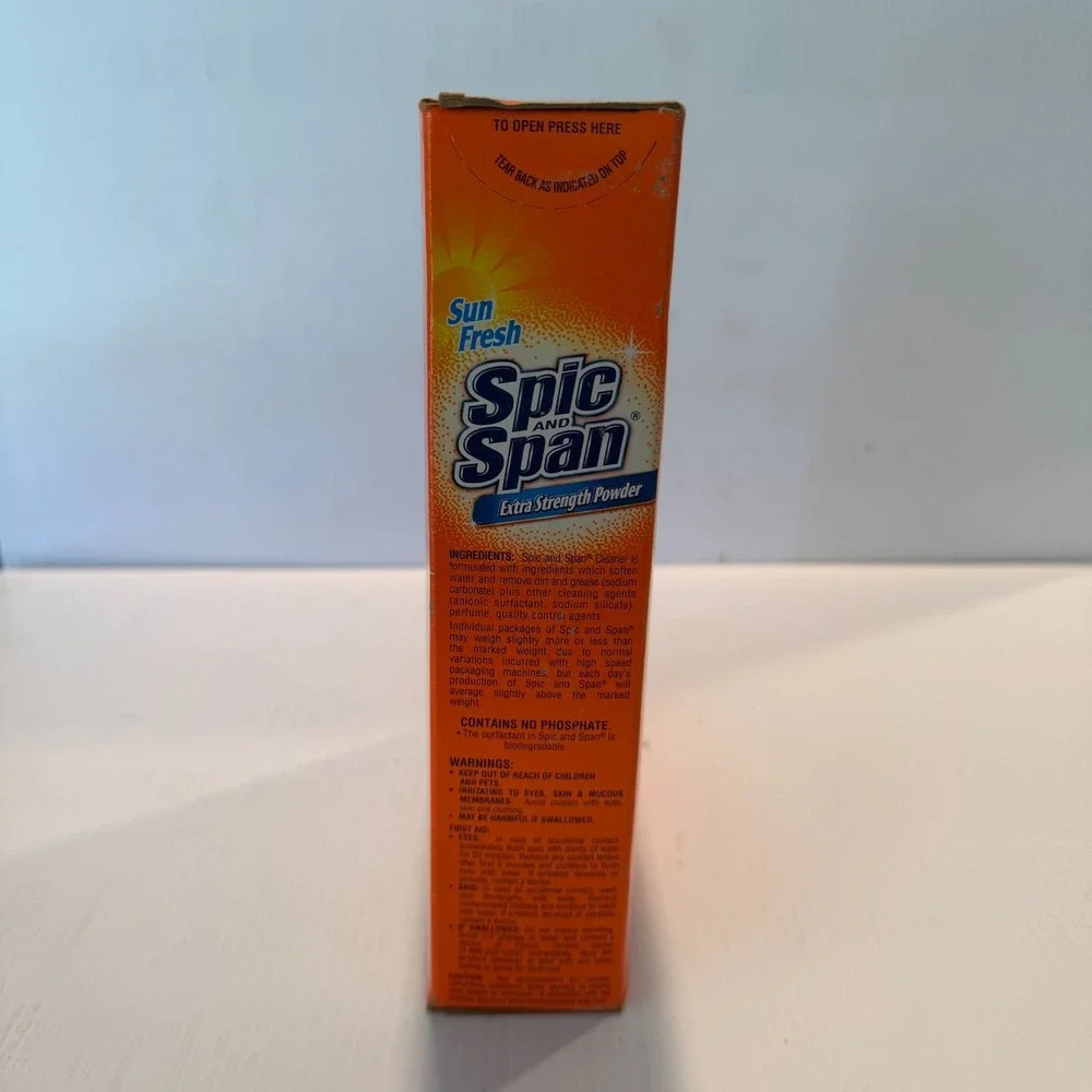 Spic And Span All Purpose Cleaner Extra Strength Powder Sun Fresh 27oz